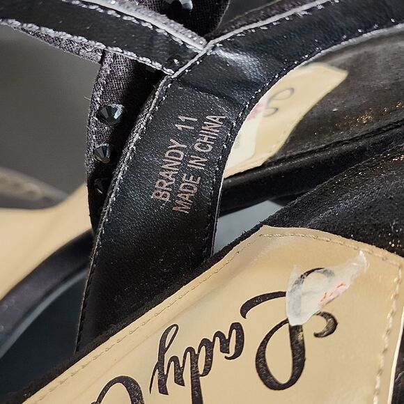 BRAND NEW LADY COUTURE BRANDY RHINESTONE STILETTO HEEL SANDALS G1 - Picture 8 of 16